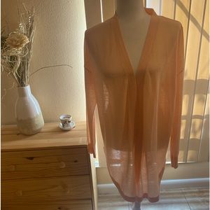 LOFT semi-sheer cardigan